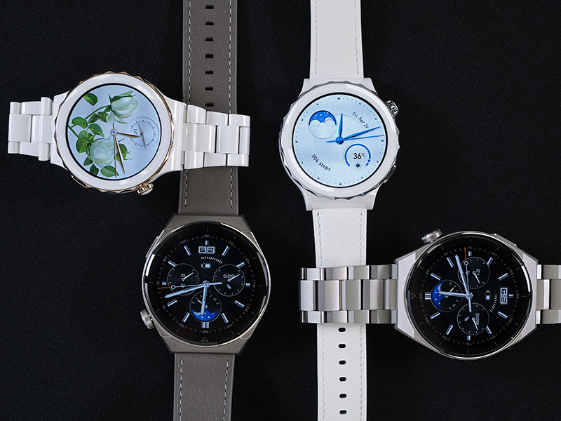 ساعة HUAWEI WATCH GT 3 Pro من هواوي ساعة ذكية بعمر بطارية طويل وبمجموعة مراحل القمر